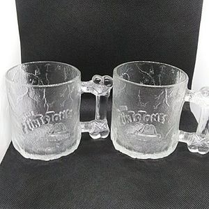🖤LAST CHANCE 🖤 Flintstones McDonald's. Set of 2.